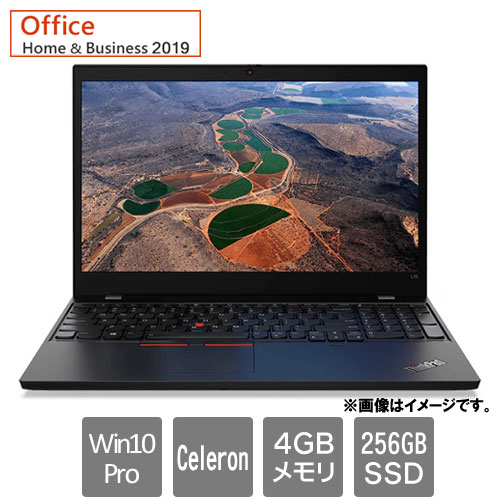 レノボ・ジャパン 20U3004JJP [ThinkPad L15 (Celeron 4GB SSD256GB 15.6HD Win10Pro64 H&B2019)]