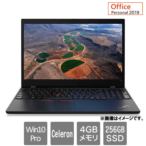 レノボ・ジャパン 20U3004KJP [ThinkPad L15 (Celeron 4GB SSD256GB 15.6HD Win10Pro64 Personal2019)]