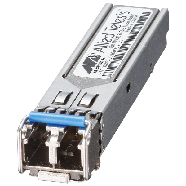 アライドテレシス XFP/SFP+/QSFP+/SFPモジュール 4520R [AT-SPLX10a SFP(mini-GBIC)モジュール]