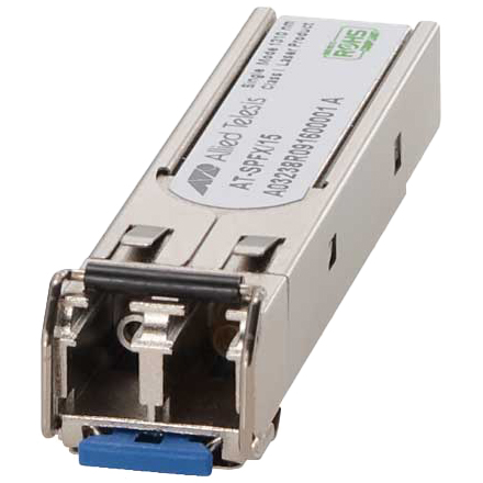 アライドテレシス XFP/SFP+/QSFP+/SFPモジュール 0622RT7 [AT-SPFX/15-T7 AC SFPモジュール]