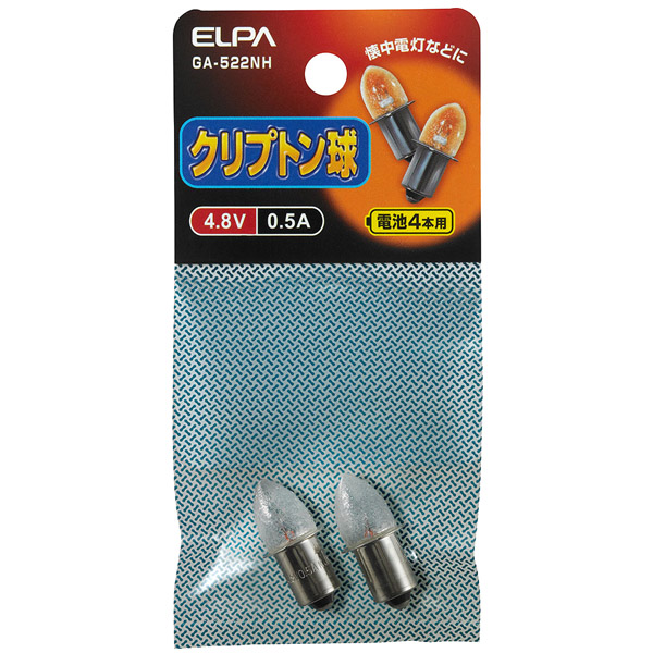 ELPA GA-522NH [クリプトン球 4.8V 0.5A]