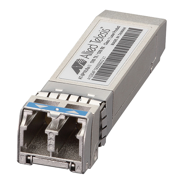 アライドテレシス XFP/SFP+/QSFP+/SFPモジュール 4498RNS [AT-SP10LRa/I-NS AC SFP+モジュール]