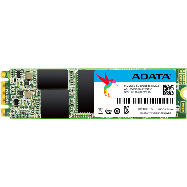 ADATA SU800 ASU800NS38-512GT-C [内蔵SSD 512GB M.2]