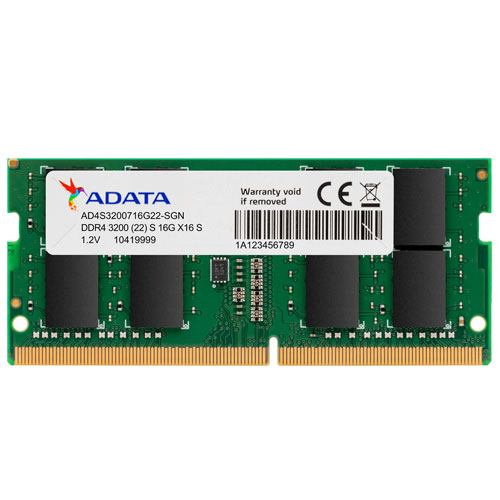 ADATA AD4S320038G22-RGN [ノート用メモリ 8GB DDR4-3200 260-Pin SO-DIMM]