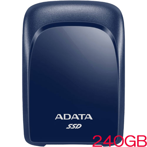 ADATA SC680 ASC680-240GU32G2-CBL [外付SSD 240GB ポータブル USB3.2 Gen2 ブルー]