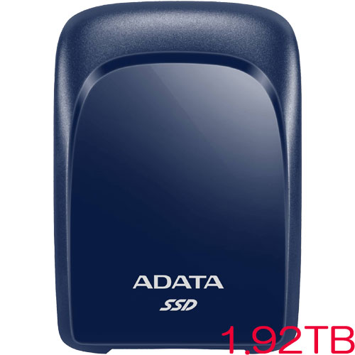 ADATA SC680 ASC680-1T92U32G2-CBL [外付SSD 1.92TB ポータブル USB3.2 Gen2 ブルー]
