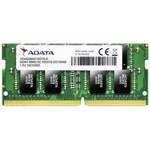 ADATA AD4S2666716G19-RGN [ノート用メモリ 16GB DDR4-2666 260-Pin SO-DIMM]