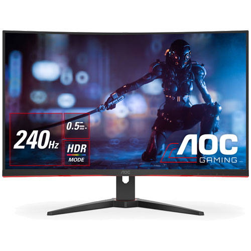 AOC AGON C27G2ZE/11 [27型ワイドゲーミング曲面液晶ディスプレイ 1920×1080/HDMI DisplayPort /ブラック]