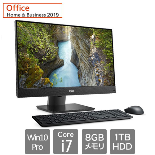 DTOP092-101H93 [OptiPlex5490AIO(Core i7-10700T 8GB HDD1TB 23.8FHD Win10Pro64 H&B2019 3Y)]