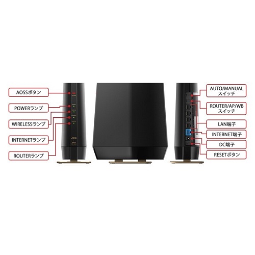 e-TREND|バッファロー WSR-5400AX6S/DMB [無線LANルーター 11ax/ac/n