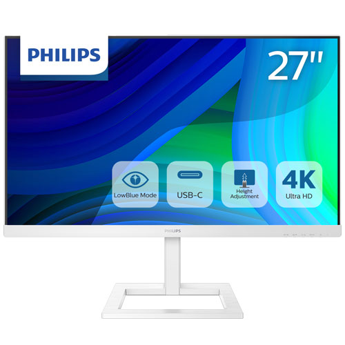 PHILIPS 4Kモニター 279E1EW/11