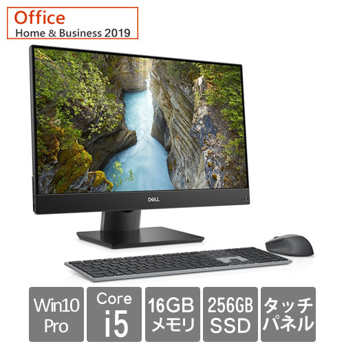 DTOP093-101H93 [OptiPlex7490AIO(Core i5-10505 16GB SSD256GB 23.8FHDタッチ Win10Pro64 H&B2019 3Y)]