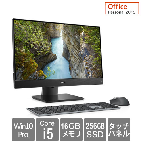 Dell DTOP093-101P93 [OptiPlex7490AIO(Core i5-10505 16GB SSD256GB 23.8FHDタッチ Win10Pro Personal2019 3Y)]