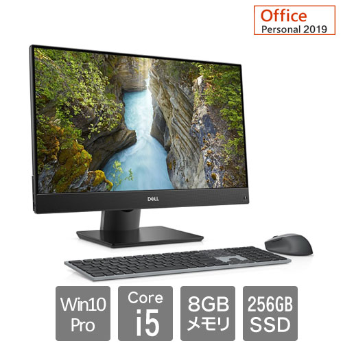 Dell DTOP093-201P93 [OptiPlex7490AIO(Core i5-10505 8GB SSD256GB 23.8FHD Win10Pro64 Personal2019 3Y)]