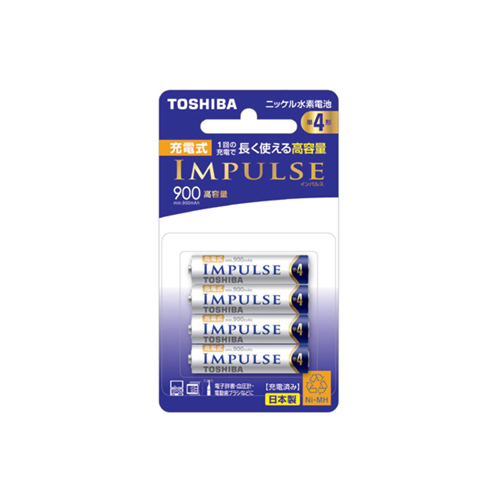 充電式 IMPULSE TNH-4AH 4P [充電式IMPULSE 高容量タイプ 単4形2本]