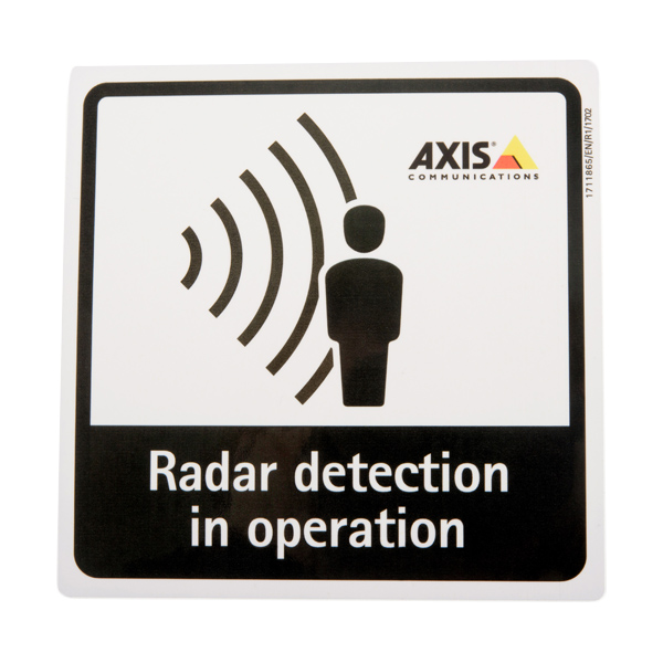 アクシス 01551-001 [RADAR DETECTION STICKER EN 10PCS]