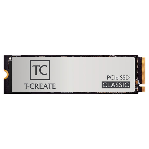Team TM8FPE001T0C611 [1TB T-CREATE CLASSIC SSD M.2 (2280) PCIe4.0 x4 NVMe1.3 TLC SMI 600TBW 5年保証]