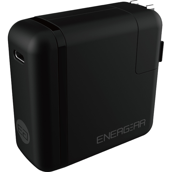GOPPA Energear E00460A1CBLKUS [46W USB Type-C ACアダプター 1.8m ブラック]