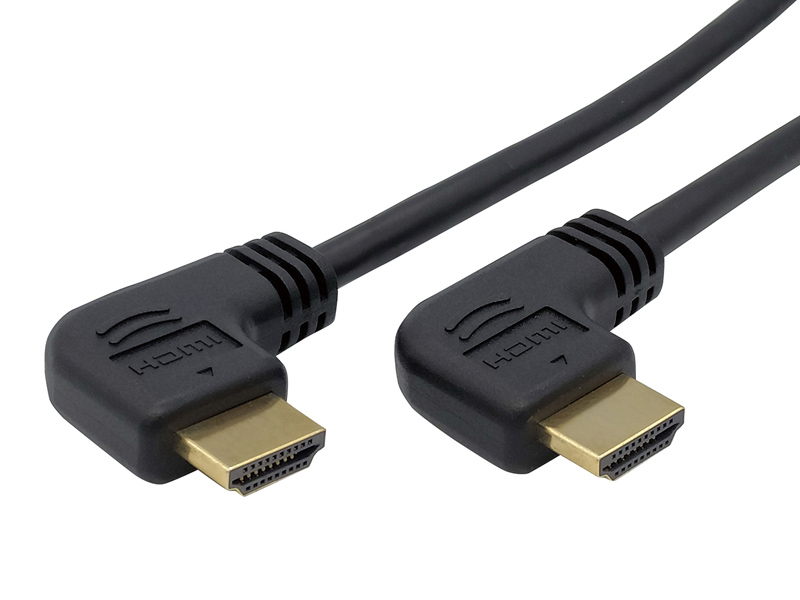 GOPPA GP-HD20LK GP-HD20LK-20 [HDMI L字ケーブル(10.2Gbps) 2m ブラック]