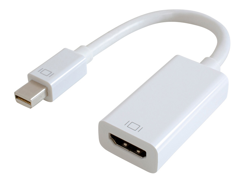 GOPPA GP-MDPHDH GP-MDPHDH/W [Mini DisplayPort→HDMIアダプタ 15cm ホワイト]