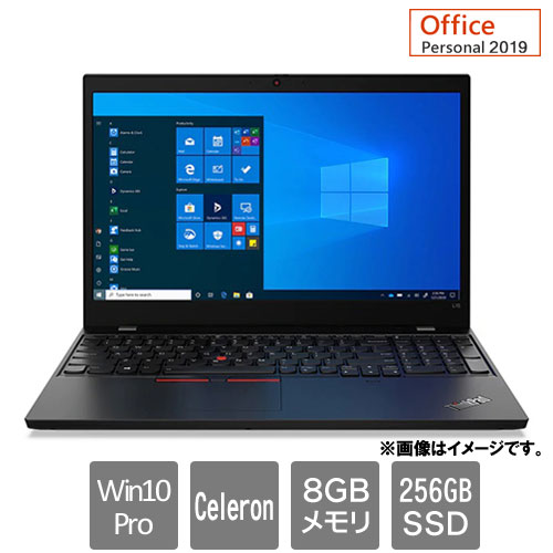 レノボ・ジャパン 20X30044JP [ThinkPad L15 (Celeron 8GB SSD256GB 15.6HD Win10Pro64 Personal2019)]