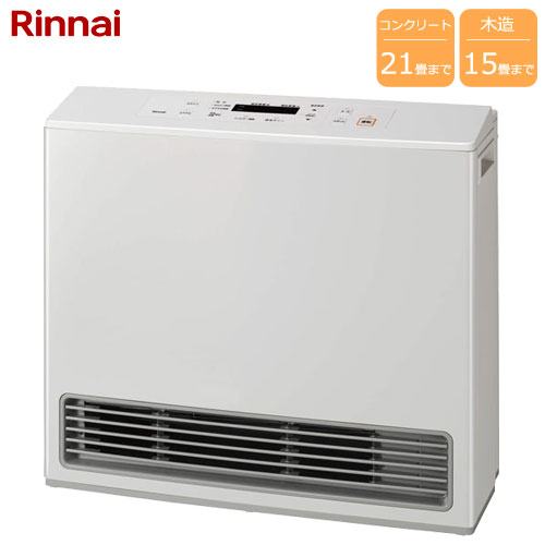 e-TREND｜リンナイ Standard RC-U5801E-WH 13A [ガスファンヒーター 50 ...