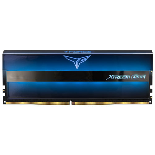 Team TF10D432G4000HC18LDC01 [T-FORCE XTREEM ARGB 32GB (16GBx2) DDR4 4000MHz CL18-24-24-46 1.40V Black]