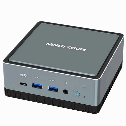 MINISFORUM U820-16/512-W10pro(8279U) [Core i5-8279U/メモリ 16GB/NVMe SSD 512GB/2×GbE/Wi-Fi 6/Win 10 Pro 64bit]