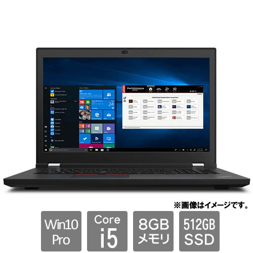 レノボ・ジャパン Mobile Workstation P 20YV0000JP [ThinkPad P17 (Core i5 8GB SSD512GB 17.3FHD Win10Pro64)]