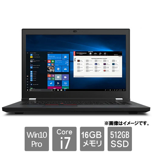 レノボ・ジャパン Mobile Workstation P 20YV0001JP [ThinkPad P17 (Core i7 16GB SSD512GB 17.3FHD Win10Pro64)]