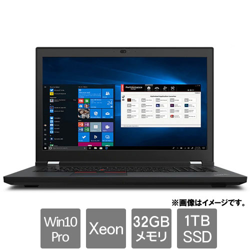 レノボ・ジャパン Mobile Workstation P 20YV0004JP [ThinkPad P17 (Xeon W-11855M 32GB SSD1TB 17.3UHD Win10ProWS64)]