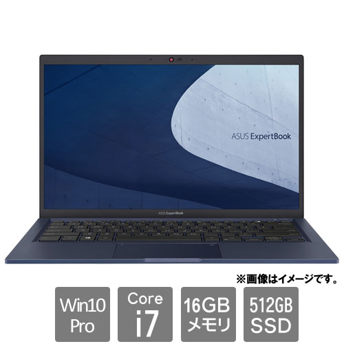 ASUS ASUS ExpertBook B1 B1400CEAE-EB2600R [ExpertBook B1 B1400CEAE(Core i7 16GB SSD512GB 14FHD Win10Pro)]