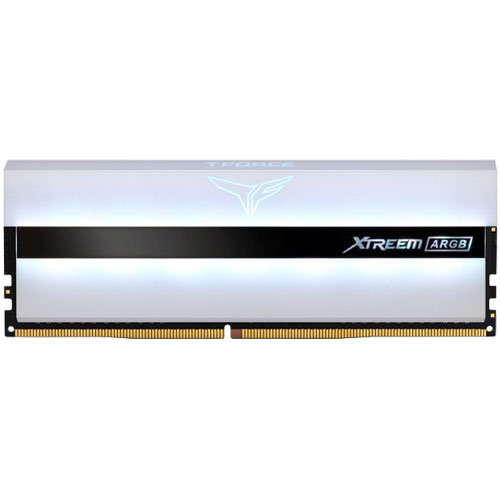 Team TF13D464G3200HC16CDC01 [T-FORCE XTREEM ARGB 64GB (32GBx2) DDR4 3200MHz CL16-18-18-38 1.35V White]