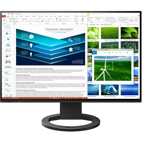 EIZO FlexScan EV2485-WT (24.1型/1920×1200/フレームレスモニター