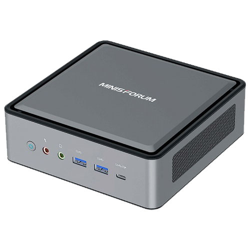 MINISFORUM HM80-16/512-W10Pro(4800U) [Ryzen 7 4800U/メモリ 16GB/NVMe SSD 512GB/2.5GbE＋GbE/Wi-Fi 6/Win 10 Pro]