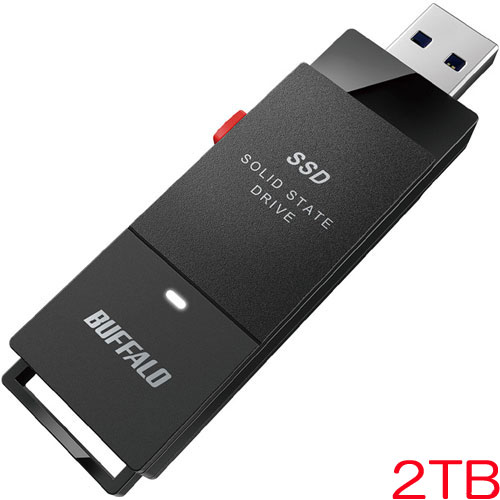 e-TREND｜バッファロー SSD-SCT1.0U3-BA [USB3.2(Gen2) スティック型 