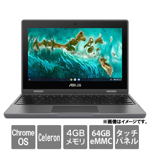 ASUS CHROMEBOOK CR1 CR1100FKA-BP0003 [★ASUS Chromebook CR1 (Celeron 4GB eMMC64GB T11.6 Chrome OS)]