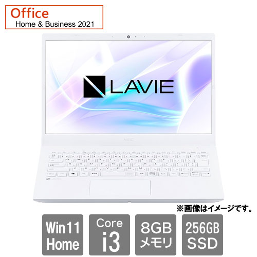NEC PC-N1435CAW [LAVIE N14 N1435/CAW (Core i3 8GB SSD256GB 14.0FHD Win11Home64 H&B2021 パールホワイト)]