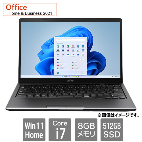 富士通 MH75/D2 Win11 i5 8GB 512GB タッチOffice