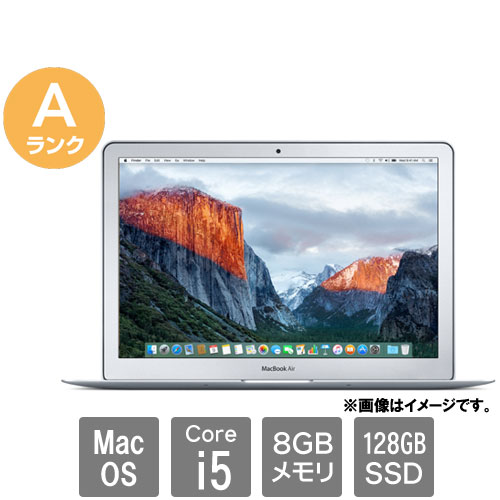 Apple ★中古パソコン・Aランク★FVFTC6G9H3QD [MacBook Air (13-inch Early 2015)(i5 8GB SSD128GB 13.3 MacOS)]