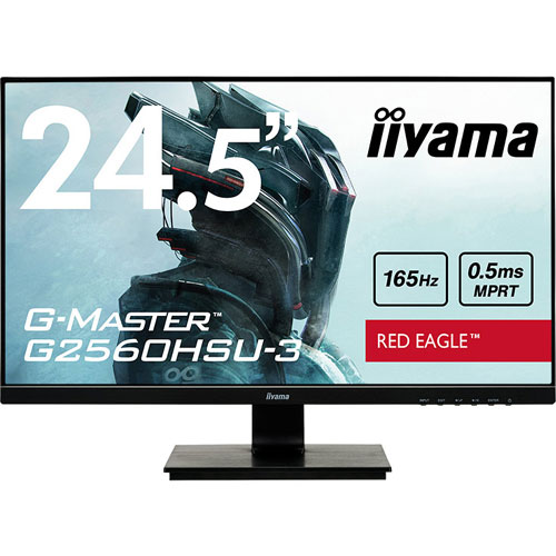 イーヤマ G-MASTER G2560HSU-B3 [24.5型ワイド液晶ディスプレイ 1920×1080/HDMI、DisplayPort/165Hz]