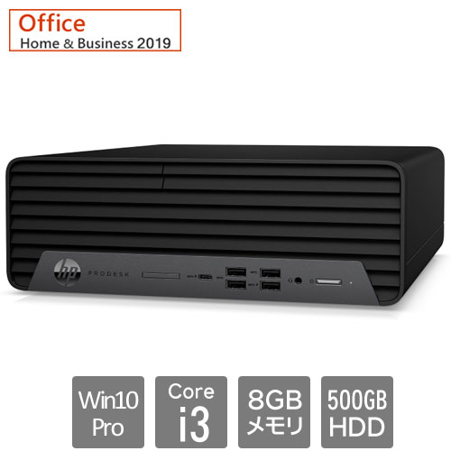 HP 5S432PA#ABJ [600G6SFF (Core i3-10100 8GB HDD500GB Win10Pro64 SM H&B2019)]