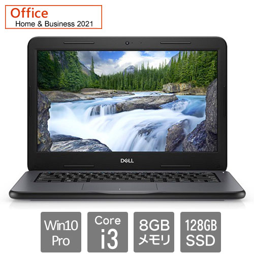 Dell NBLA084-303H13 [Latitude 3310(Core i3 8GB SSD128GB 13.3HD Win10Pro H&B2021 3Y)]