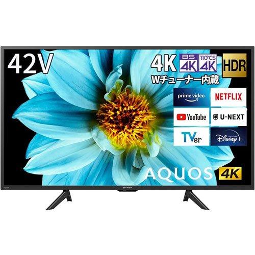 e-TREND｜シャープ AQUOS 4K 4T-C42DJ1 [4K+Android+42V型テレビ]