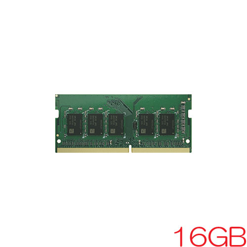 Synology D4ES01-16G [NAS用増設メモリ 16GB DDR4 ECC Unbuffered SODIMM]