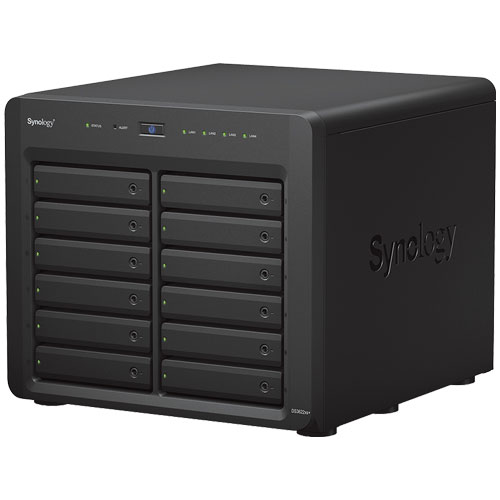 Synology DS3622xs+ [DiskStation 12ベイ NAS 6コアXeon D-1531 16GBメモリ 10GbE x 2 + GbEｘ2 PCIe拡張 SATA対応]