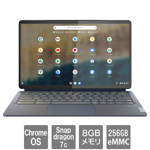 82QS001VJP [Lenovo IdeaPad Duet 560 Chromebook(Snap7cGen2 8GB eMMC256GB 13.3FHD WiFi ブルー)]