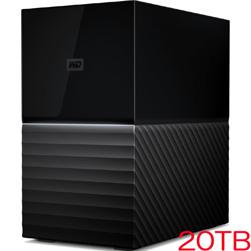 ウエスタンデジタル My Book Duo（2021EX） WDBFBE0200JBK-JEEX [My Book Duo (2021EX) 20TB ブラック]