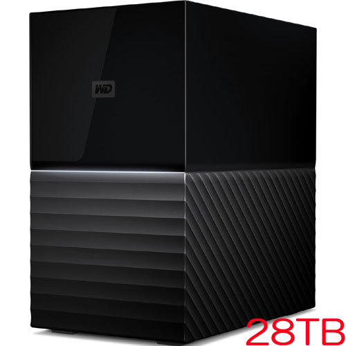 ウエスタンデジタル My Book Duo（2021EX） WDBFBE0280JBK-JEEX [My Book Duo (2021EX) 28TB ブラック]