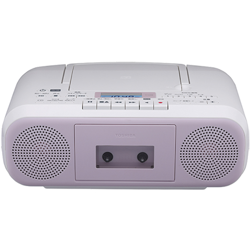 東芝 TY-CDS8(P) [CDラジオカセットレコーダー (ピンク)]